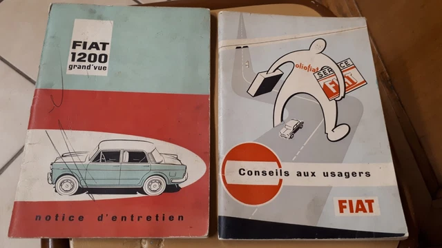 Manuel D'entretien Et Livret De Bord Fiat 125 Special - Occasion Bon état