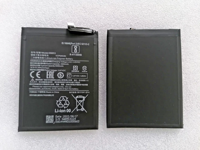Batería BM53 De Repuesto Para Xiaomi Mi 10T Y 10T Pro - 4900mAh Con Herramientas De Instalación