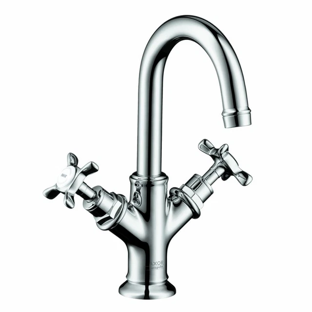 AXOR Montreux Classic Timeless Hand Polished 2-Handle 1 10-inch Tall Bathroom...