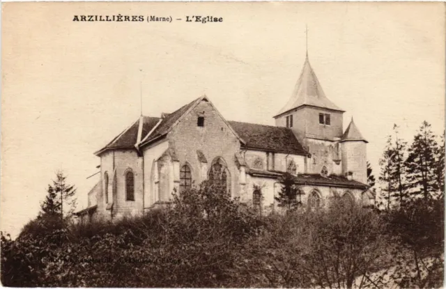CPA AK ARZILLIERES - L'Église (363915)