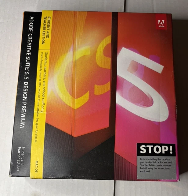ADOBE CREATIVE SUITE 5 CS5 Design Premium For MAC With Serial