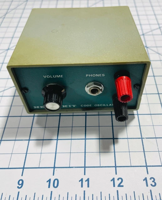 HEATHKIT HD1416 CODE Practice Oscillator Tested 24.99 PicClick