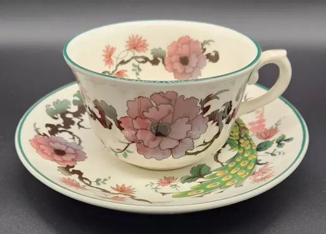 6.2 Myott Meakin * Exotic Garden * Teetasse + Untere England