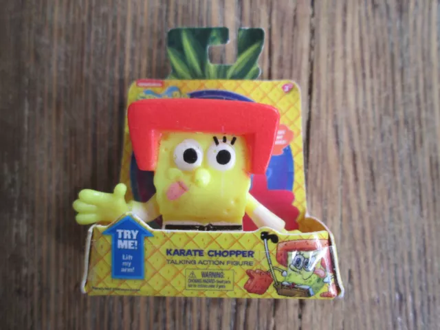 Zuru Mini Brands Sponge Bob Nickelodeon Talking Action Figure Karate Chopper Toy