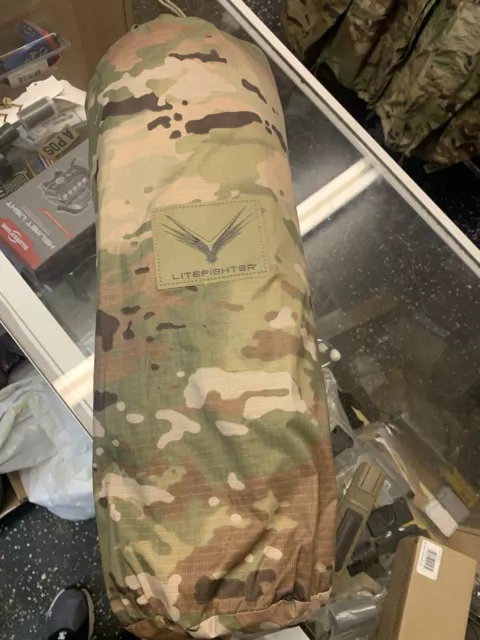 New US Army LITEFIGHTER 1 Individual Shelter System 1 Man Tent Multicam OCP