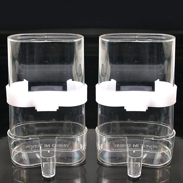 Lot De 6 Gobelets Abreuvoir Automatique DIY Pour Poules – Distributeur Eau Volaille Orange