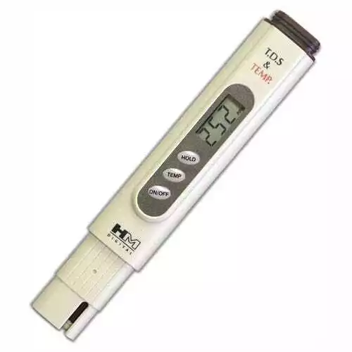 Medidor / Probador de conductividad TDS y Temperatura HM Digital (TDS-4TM)