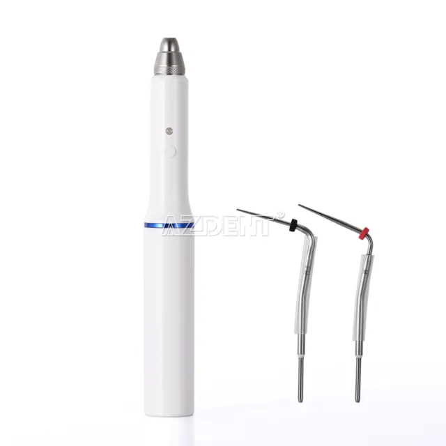 Dental Wireless Gutta Percha Obturation System Endo Heated Pen 2 Tips White 3