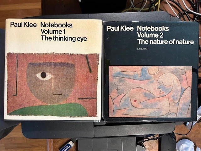 Paul Klee Notebooks Volume 1, 2 2冊揃いセット 2set〉Paul Klee