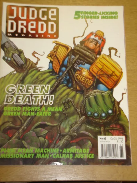 2000Ad Megazine #65 Vol 2 Judge Dredd*