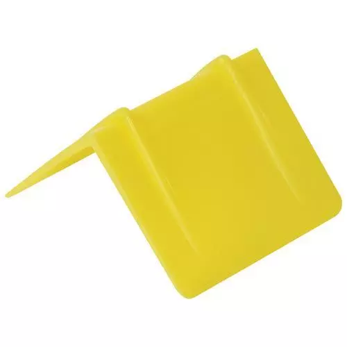 Myboxsupply 6.3cm x 2 - Jaune Plastique Sangle Protections, 1000 Par Étui