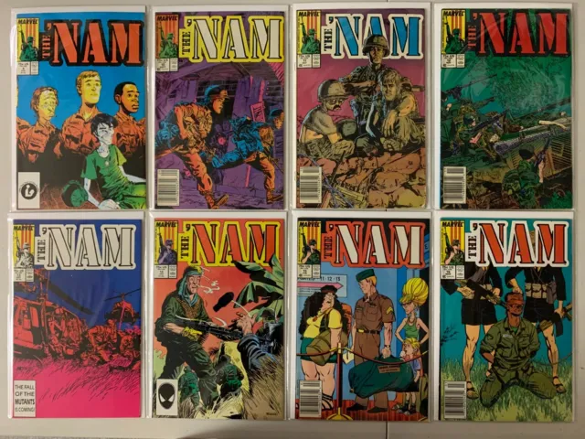 The 'Nam comics run: #1-30 NS 30 diff (1986-89) 2