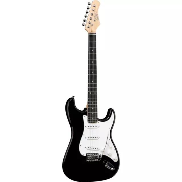 Eko Guitars - S-300 Black Chitarra Elettrica