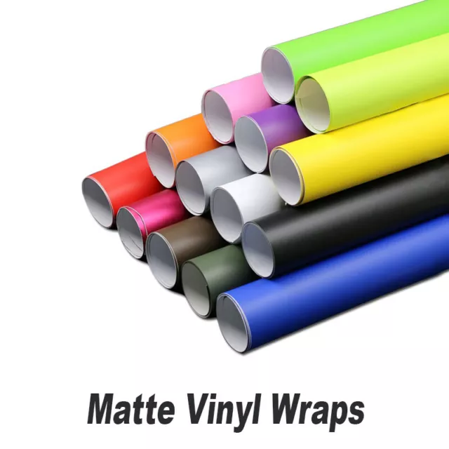 Vehicle Matt Vinyl Wrap Sheet Film Car Wrapping  'Air Free' Car wrapping Uk