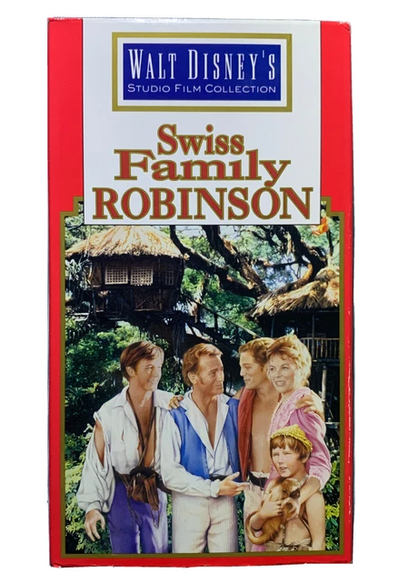 SWISS FAMILY ROBINSON VHS Walt Disney Film Studio EUR 9,59 - PicClick FR