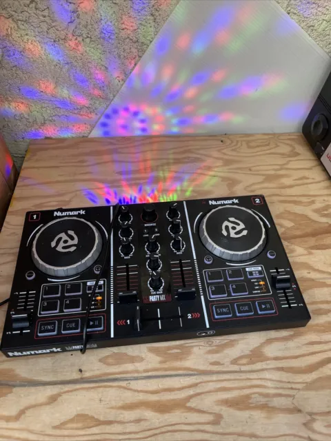 Numark Party Mix DJ Controller with Party Lights