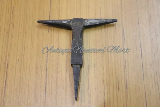 Vintage 219 L USA Cast Iron Mini Jewelers Anvil Blacksmithing 5 long.
