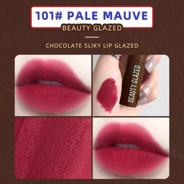 Fog Surface Matte Chocolate Lip Tint No Fading Lip Oil Makeup Cosmetic  Girl