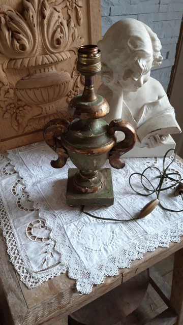 Lampe de table complète en albâtre vers 1950/1960 Ancienne Blanc