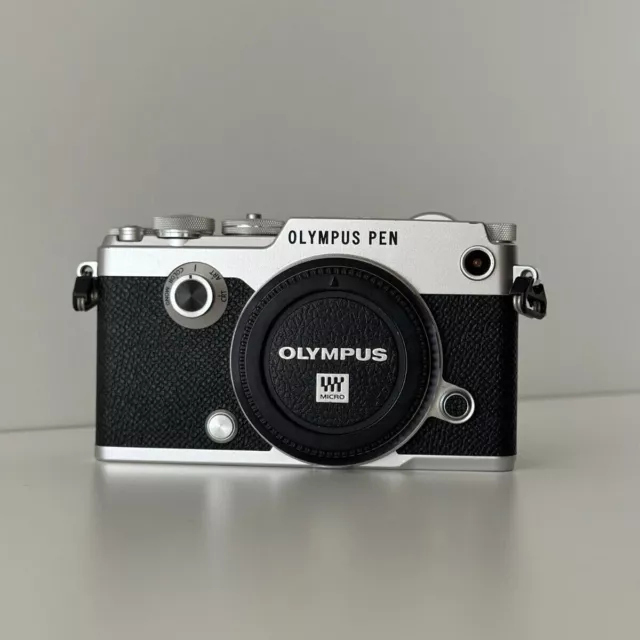 Olympus PEN-F Mirrorless Digital Camera Body Silver [Shutter Count: 3550]
