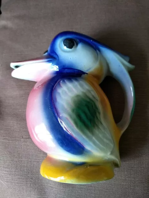 1930's Kookaburra  Jug  Art Deco