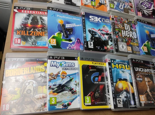 Lot De 3 Jeux PlayStation 3 - GT5 Prologue, Fuel, Brothers In Arms - Très Bon État