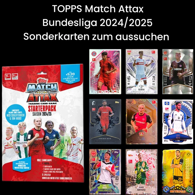 Veselý Drak | Topps Match Attax 2024-2025 Starter Pack Fotbalové Karty DE