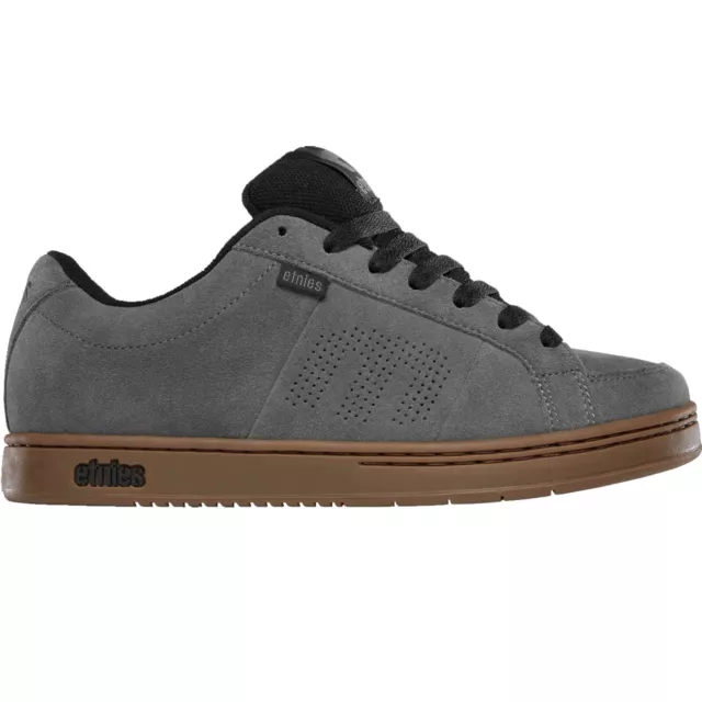 Etnies Men's Kingpin Gray/Black/Gum Low Top Sneaker Shoes Clothing Apparel Sk