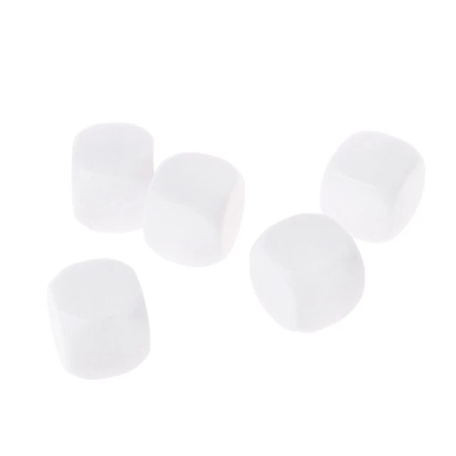 6 Sided D6 Faces Dice Kids Puzzle Board Game Dice Toy Square Corner KTV Bar Dice