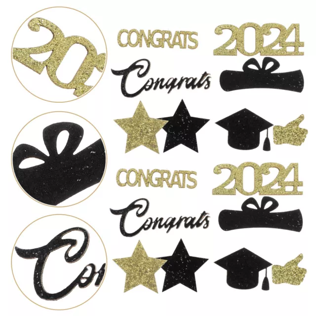 1 Bag of Graduation Confetti 2024 Congrats Grad Confetti Graduation Party