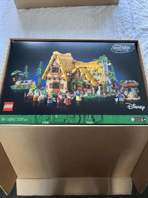 LEGO DISNEY (43242):Snow White and the Seven Dwarfs' Cottage -New Factory Sealed