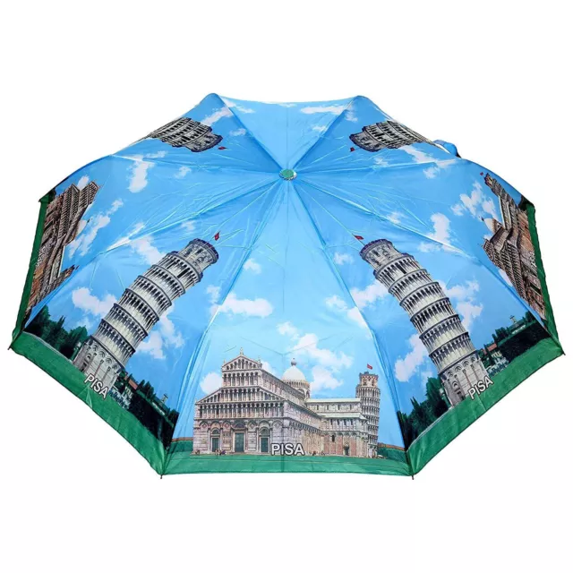 Firenze Printed 3 fold Umbrella for Rains and All Seasons Best for Gift Unisex