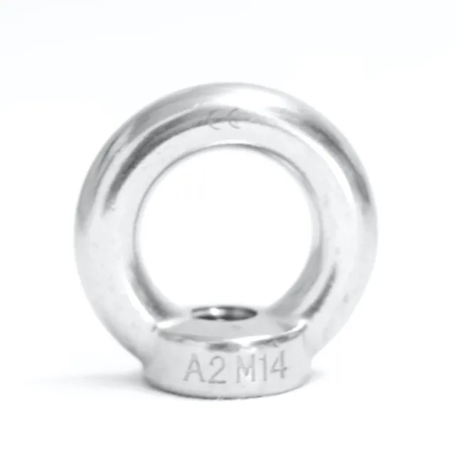 Stainless Steel Eye Nuts DIN582 M14 Marine Grade Anchor point AISI304 A2