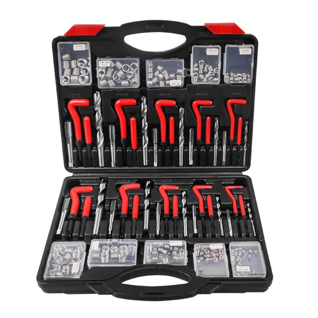Kit de coffret de filetage de réparation voiture moto