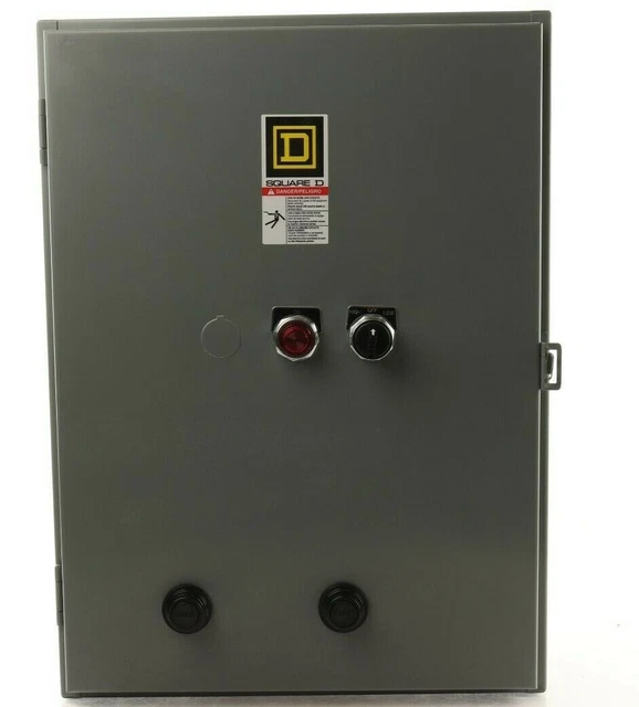 Square D 8810SBG1V83C7FF4P1T 2 Speed AC Starter  NIB Size 0