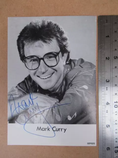 Mark Curry  original Autograph - Signature  (file AS-EM)