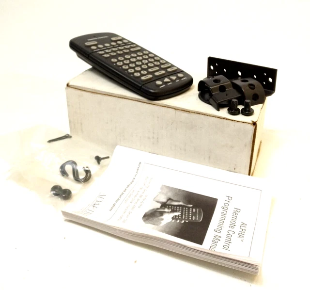 ADAPTIVE MICRO SYSTEMS 9704-0002A Alpha Remote Control Programming ...