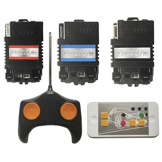 Récepteur Télécommande Pour Voiture Jouet Enfant ZM DR04 DR01 - 12V 6V - Pièce De Rechange Générique Neuve