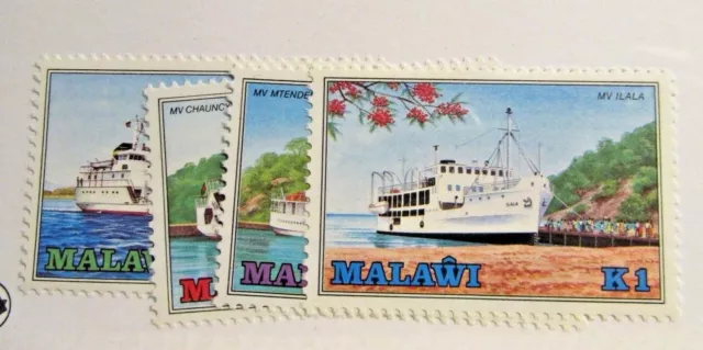 MALAWI  Sc #466 467 468 469 ** MNH postage stamps, ships boats , Fine +