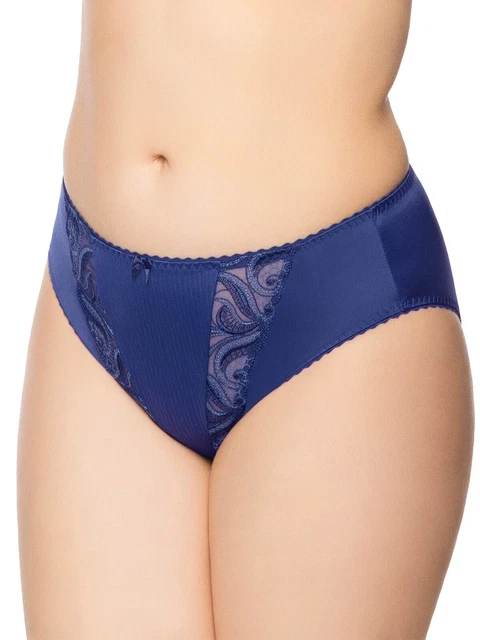 Culotte Bikini Femme Carmen ULLA - Grande Taille, Couleur écru, Avec Nœud - Neuf Avec étiquettes