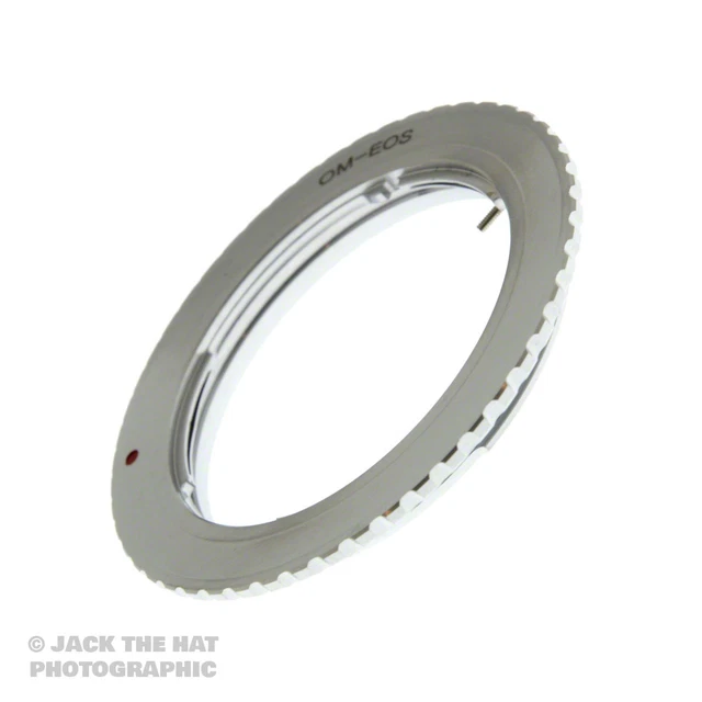 Professional Olympus OM to Canon EOS EF / EF-S Lens Mount Adapter Ring. Adaptor.