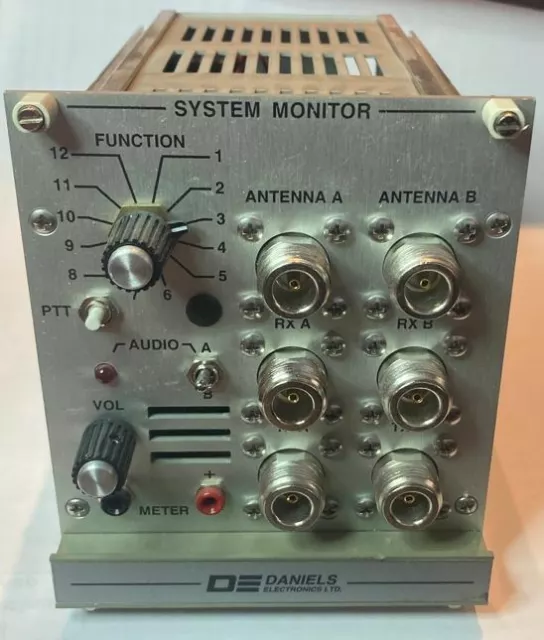 Daniels Electronics System Monitor, model SM-3, with DUAL Antenna Relays