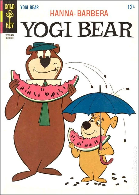 Yogi Bear #26 VG 1966 Stock Image Low Grade