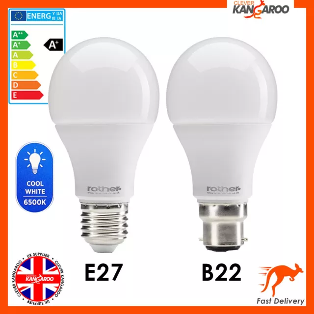 Light Bulb LED Bulbs Cool White E27 B22 LED 7W 9W 12W 6500K Energy Saving A+