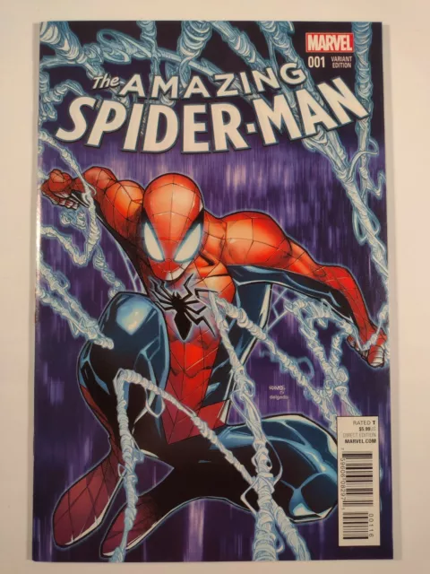 Amazing Spider-Man #1 - 1:50 Humberto Ramos Variant Cover - Marvel Comics 2015