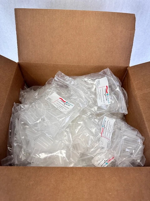 Lot of PREANALYTIX 2mL Clear Processing Tubes NonSterile 11875223 50/Pack