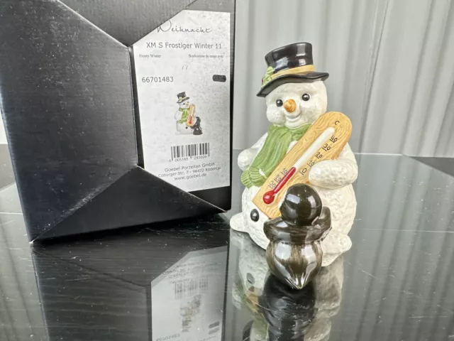 Goebel Figure Frosty Winter - 11cm - Top Condition