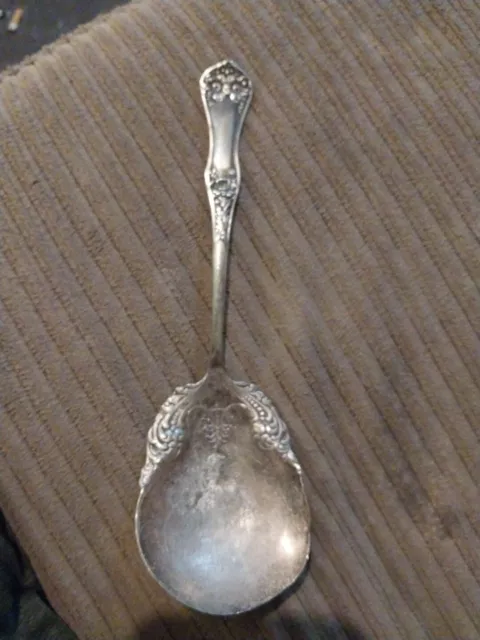 Antique WM Rogers Bros  Silver Plated Sugar Jam