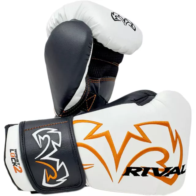 Rival RB11 Evolution White Boxing Bag Gloves