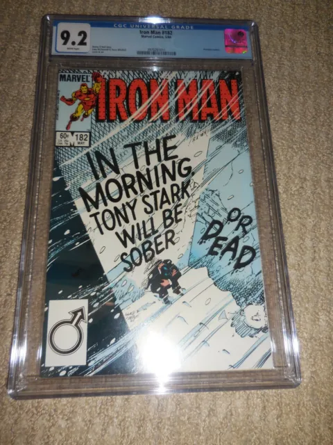 1984 Marvel Iron Man#182 CGC 9.2 NM-